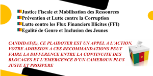 PLAIDOYER DU CRADEC POUR UN CAMEROUN PLUS JUSTE ET PROSPERE :